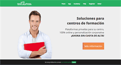 Desktop Screenshot of en.redalumnos.com