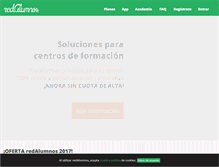 Tablet Screenshot of es.redalumnos.com